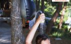 Ducha solar para camping