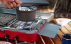 Utensilios de cocina para camping.